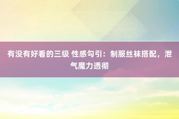有没有好看的三级 性感勾引：制服丝袜搭配，泄气魔力透彻